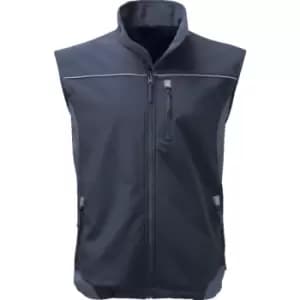 Mens Soft-shell Gillet Navy Large