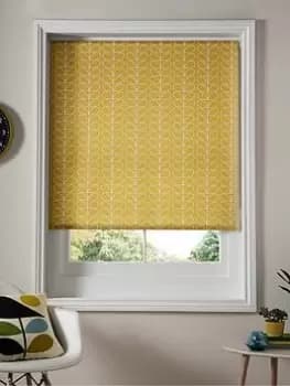 Orla Kiely House Linear Stem Dandelion Roller Blind - Yellow