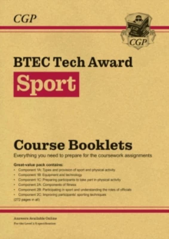 BTEC Tech Award in Sport: Course Booklets Pack (with Online Edition) Multiple-component retail product, part(s) enclose