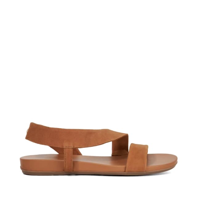 Dune London Womens Lucina Flat Sandals Tan female 4 (37)