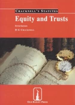 Equity and Trusts by D. G Cracknell Paperback
