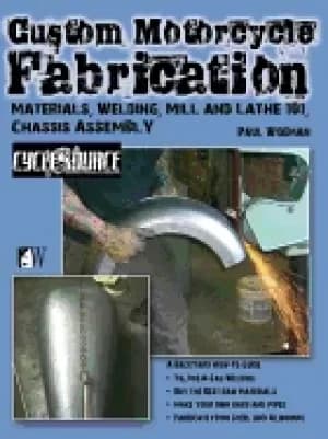 custom motorcycle fabrication materials welding mill and lathe 101 chassis