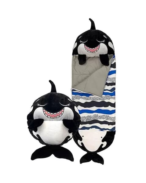 Happy Nappers Black Shark Large Sleeping Bag