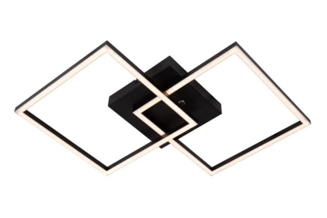 Netlighting Arianne Flush ceiling light LED CCT 1x23W 2700K4000K Black Unisex