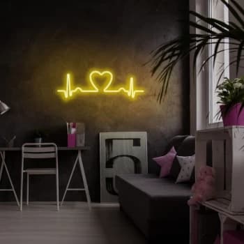 Love Rhythm - Yellow Yellow Wall Lamp