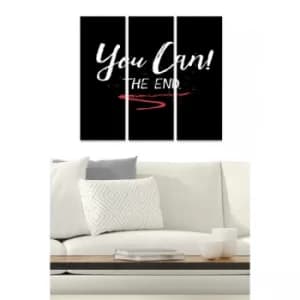 MDF563288185 Multicolor Decorative MDF Painting (3 Pieces)