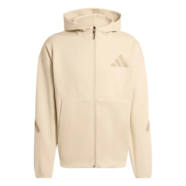 Adidas Full zip hoodie adidas Z.N.E. Beige Male XL