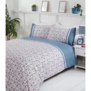 Penelope Blue Duvet Set - Double