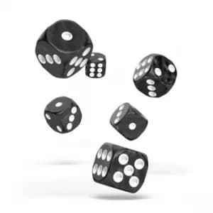 Oakie Doakie Dice D6 (Marble Black)