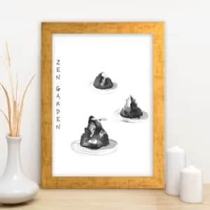 AC6873971443 Multicolor Decorative Framed MDF Painting