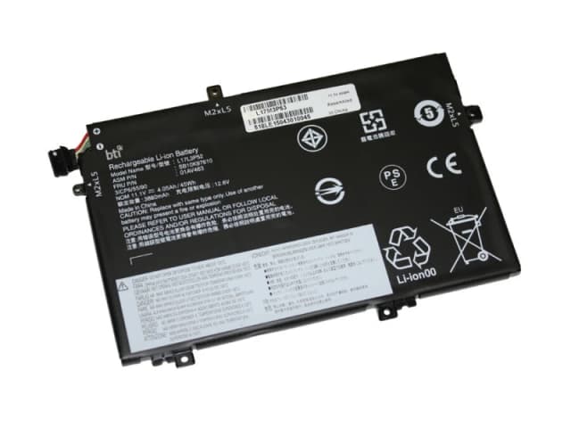 BTI BTI 01AV463 compatible 45Wh 3-cell battery for Lenovo ThinkPad L480 L490 L580 L590 L15 01AV463-BTI