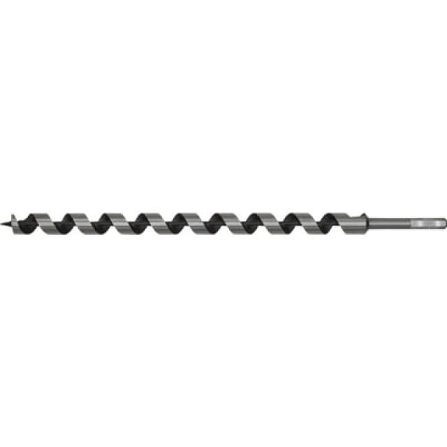Loops 22 x 460mm Hardened Auger Wood Drill Bit - Hexagonal Shank - Woodwork Timber Multi