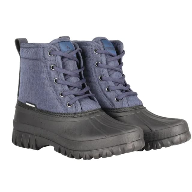 Hy Mens Oxspring Waterproof Mucker Boots in Navy Size: 4 Navy Male 4