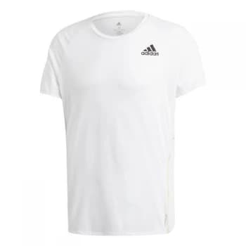 adidas Runner T-Shirt Mens - White / White