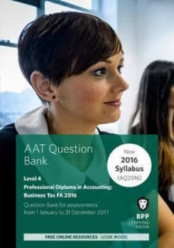 Aat - Business Tax Fa 2016 by Bpp Learning Media Paperback