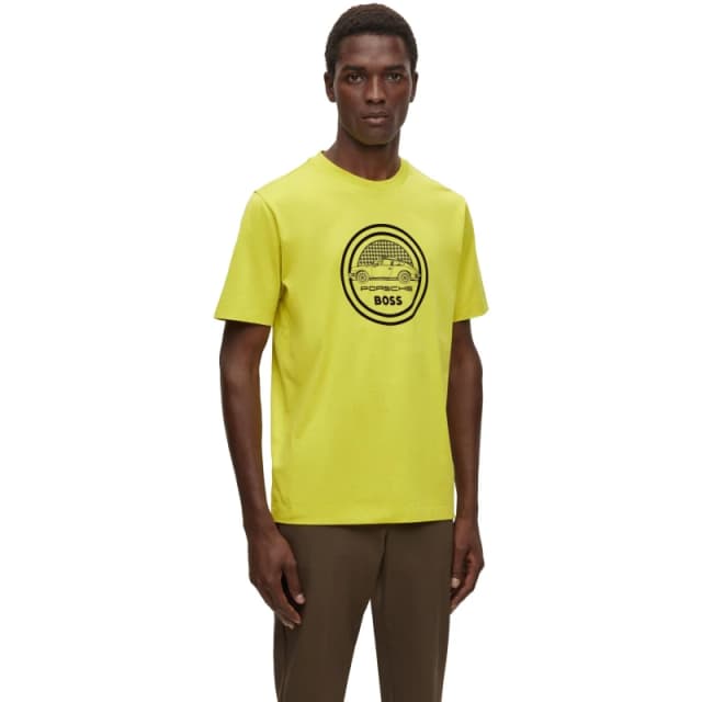 Boss Mens Tiburt Ps T-Shirt Green male S