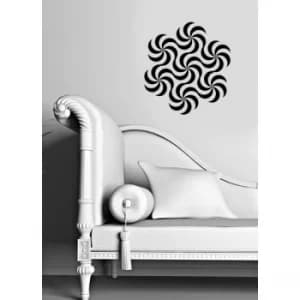 KBS-082 Black Decorative Wall Sticker