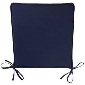 Charles Bentley Pair of Standard Seat Pads - Navy