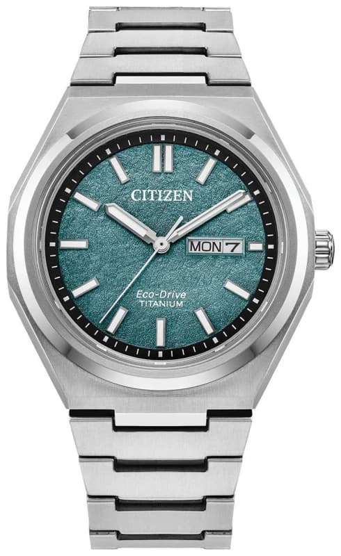 Citizen AW0130-85X Zenshin Super Titanium Bracelet Watch - W38383