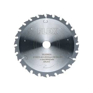 Flex Power Tools Circular Saw Blade with Alternating Teeth 165 x 20mm x 24T
