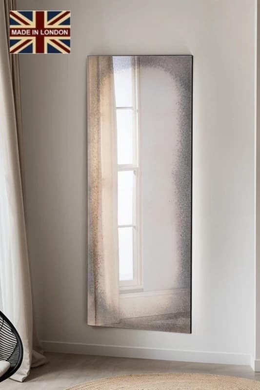 Yearn Mirrors Yearn Mirrors Lambeth Full Length Antiqued Mirror in Black One Size Unisex 0716053062703