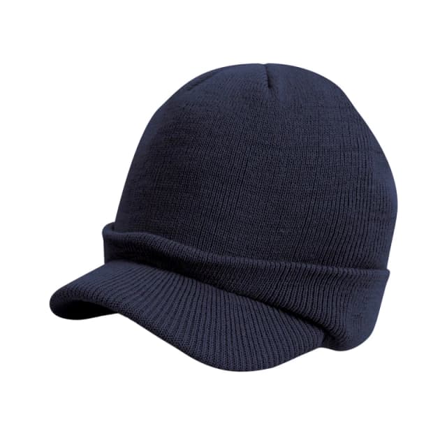 Result Result Men Esco Army Knitted Hat in Navy Navy One Size Male 5063527385383