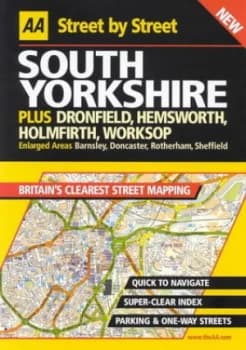 Aa Street by Street Yorkshire South Hardback