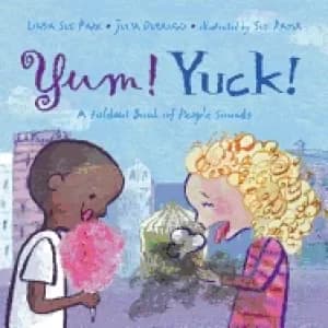 yum yuck a foldout book of people sounds