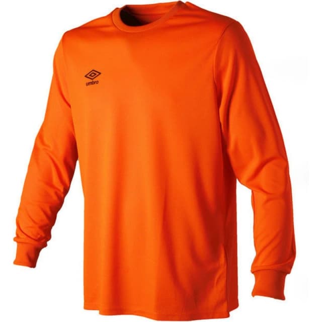Umbro Umbro Men Club Long-Sleeved Jersey in Orange Size: Small Orange S Male 5063107688439
