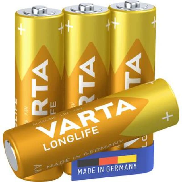 Varta Varta Longlife AA battery Alkali-manganese 2800 mAh 1.5 V 4 pc(s) 04106101354