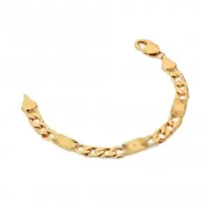 18ct Gold Plated Sterling Silver Hope Bracelet DL638