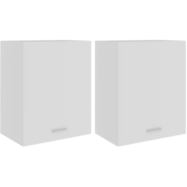 VIDAXL Hanging Cabinets 2 pcs White 50x31x60cm Engineered Wood Vidaxl 8720286168035