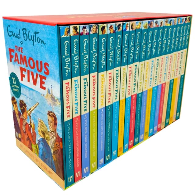 Enid Blyton Famous Five Series Complete Collection 21 Book Set Paperback Edition Enid Blyton Books