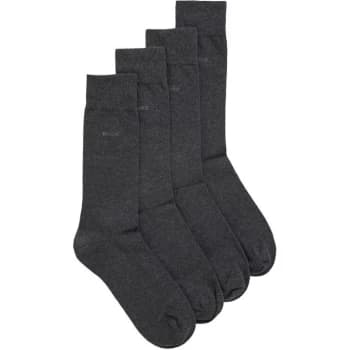 Boss 2 Pack Plain Socks - Grey