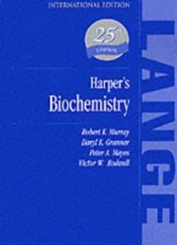 Harpers Biochemistry by Robert K Murray Book
