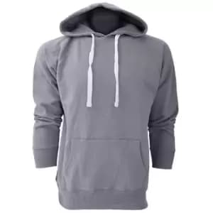 Mantis Mens Superstar Zip Through Hooded Sweat / Hoodie (M) (Heather Grey Melange)