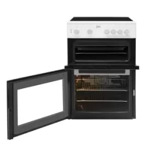 Beko ETC611W 60cm Oven Electric Cooker with Ceramic Hob White