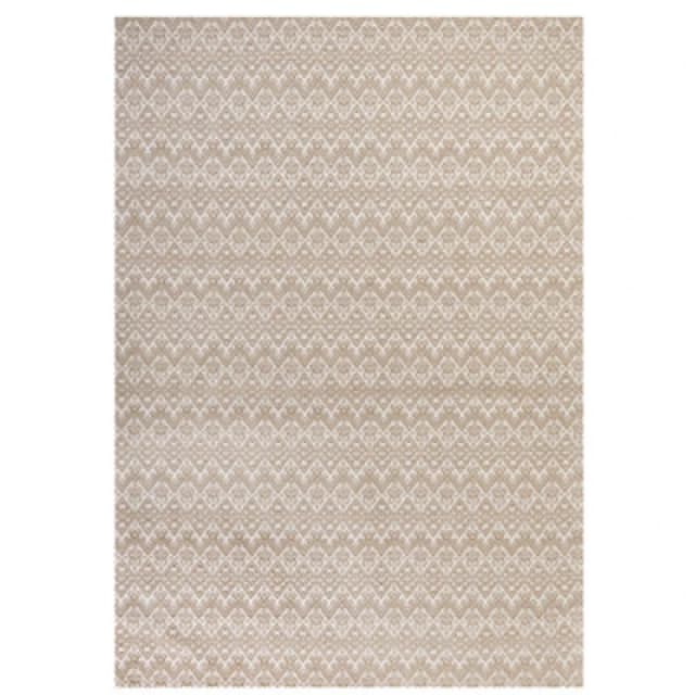 Beliani Rug Atima Beige 160 X 230 Cm Jute