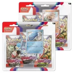 Pokemon TCG Scarlet and Violet 3 Pack Booster, none