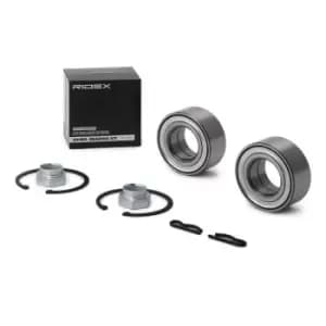 RIDEX Wheel bearing kit Front axle both sides 654W0655 Wheel hub bearing,Wheel bearing PEUGEOT,CITROEN,206 Schragheck (2A/C),206 CC (2D),206 SW (2E/K)
