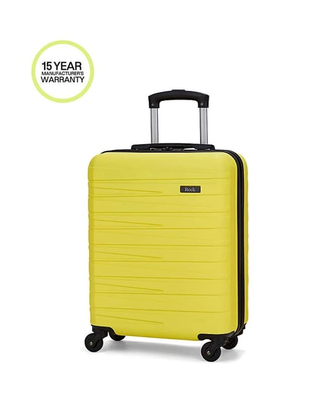 Rock Rock Seattle Cabin Suitcase Yellow - Rock - Size: Cabin Yellow Cabin SH48203