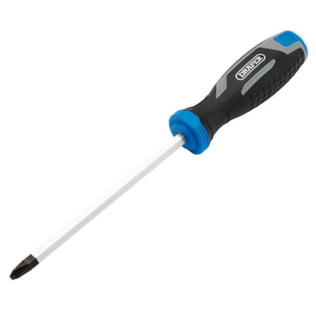 Draper 13446 Pound Thru Phillips Soft Grip Screwdriver, PH3 x 150mm 13446