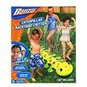 Banzai Caterpillar Backyard Critter Water Toy