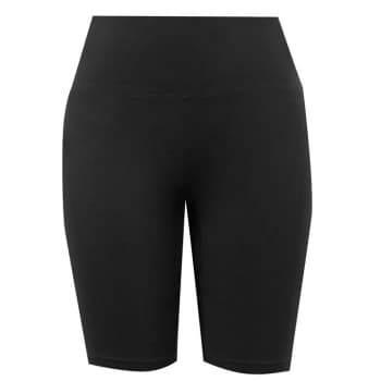 Miso High Waisted Cycling Shorts Ladies - Black