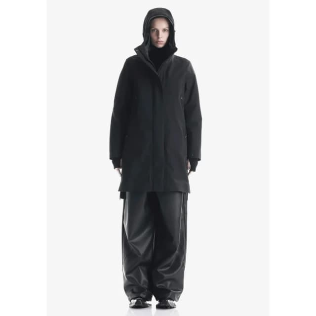 Krakatau Womens parka Krakatau Planck Noir Female S