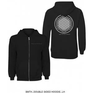 Bring Me The Horizon - Flower of Life Mens Medium Hoodie - Black