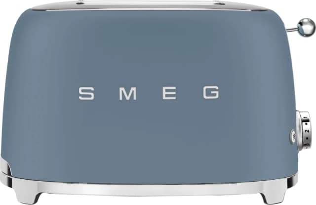 Smeg 50's Retro TSF01SBMUK 2 Slice Toaster - Storm Blue