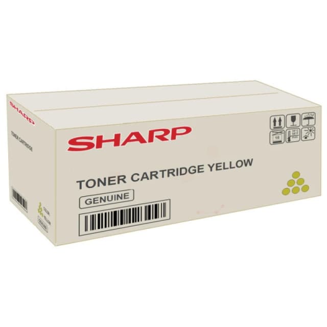 Sharp MXC-50TY Toner yellow. 13K pages/5% for Sharp MX-C 407 F