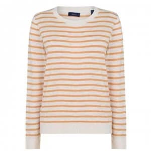 Gant Breton Crew Sweatshirt - HONEY GOLD