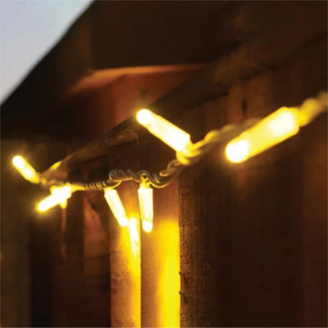 Eagle Connect LED String Lights White Rubber Warm White 10M